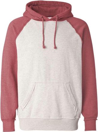 J. America Vintage Heather Hooded Sweatshirt