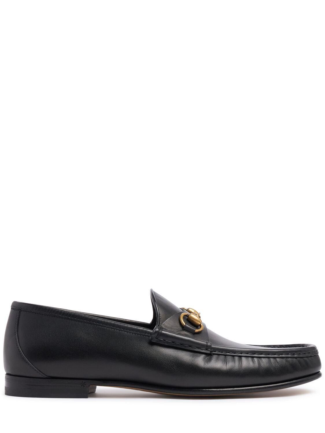 Gucci black slip ons online