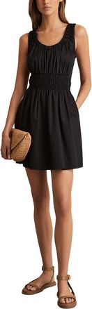 Reiss Abi Craft Ruched Woven Dress