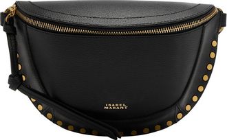 Isabel Marant Skano Grained Leather Shoulder bag - Black - One Size