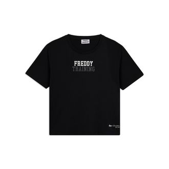 Freddy T-shirt Comfort Freddy Training con Dettagli Glitter