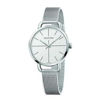 Calvin Klein Elegant Quartz Horloge - Dames - Horloges - Grijs - ONE Size - Accessoires