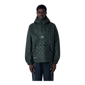 Umbro Masked Diamond Anorak - Heren - Winterjassen - Groen - XL - Polyester - Jassen