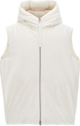 Jil Sander Heren, Jassen, Wit, Maat: L Poliester