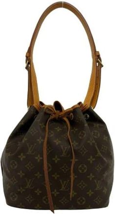 Louis Vuitton Pre-owned Vintage Bucket Shoulder Bag - Dames - Vintage Tas - Bruin - ONE Size - Leer - Vintage