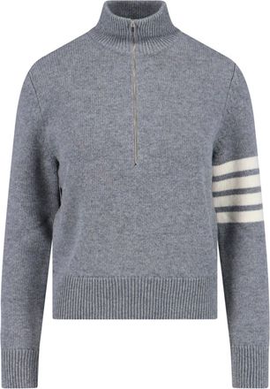 Thom Browne Maglia Zip 4-Bar