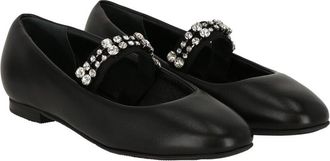 Casadei Leather Ballet Flat