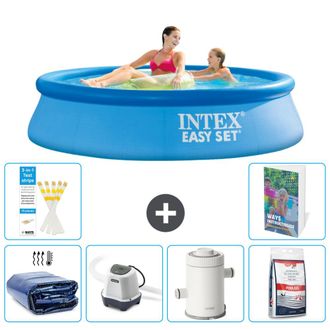 Intex Piscina Easy Set Redonda - 244x61 Cm - 7-piezas S155
