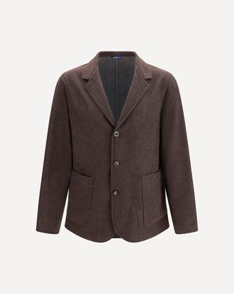 Finamore Virgin wool Jacket Male 48