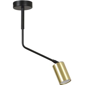 OEM L&aacute;mpara De Techo Emibig 1xgu10 30w Verno 1 Negro 655/1