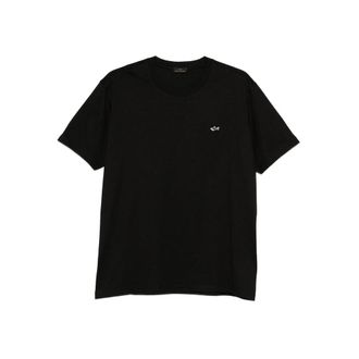 Paul & Shark T Shirt Nero-Uomo