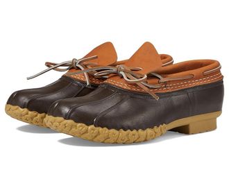 L.L.Bean Rubber Moc Womens Racing Boots Tan/Bean Boot Brown/Gum : 8.5 B - Medium, Synthetic