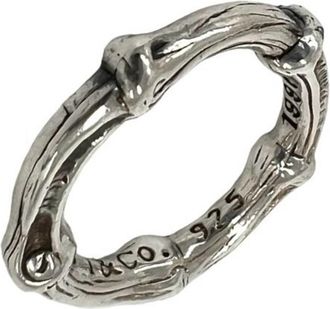 Tiffany & Co. Silver Silver 925 Band Ring (Pre-Owned)