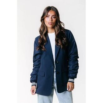 Colourful rebel regular blazer donkerblauw