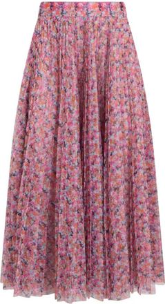 Philosophy di Lorenzo Serafini Pliss&eacute; Midi Rok - Dames - Midirokken - Veelkleurig - XS - Polyester - Rokken