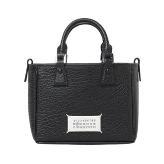 Maison Margiela Tassen, Dames, Zwart, ONE Size, Leer, Glam Slam Mini Bag