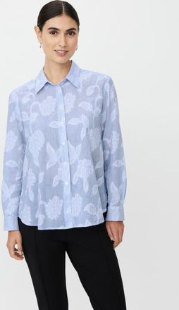 Masai MaImma Floral Print Shirt in Placid Blue at Nordstrom, Size Xx-Large