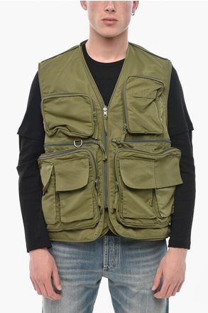 Hed Mayner Reversible Sleeveless Utility Jacket size Xs