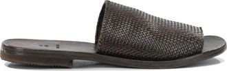 Moma geweven nappaleren slipper