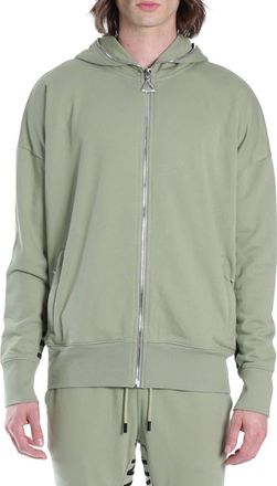 HVMAN Logo Zip Hoodie in Green at Nordstrom Rack, Size Xxx-Large
