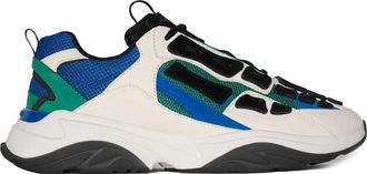 Amiri Bone Runner panelled sneakers - men - Nubuck Leather/Rubber/Fabric/Mesh - 40 - Black