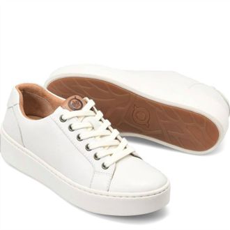 Born Womens Mira Platform Shoes In White