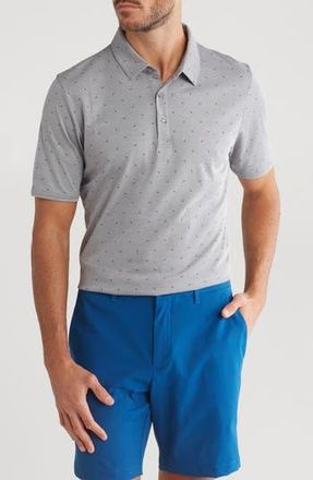 Travis Mathew Cliff Jumping Polo in Heather Medium Grey at Nordstrom Rack, Size Xx-Large