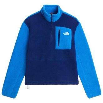 The North Face Yumiori 1/4 Zip Fleecepullover f&uuml;r Damen | blau