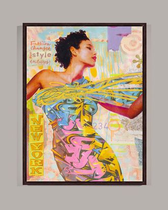 RFA Fine Art Fashion Fix New York Wall Art on Canvas