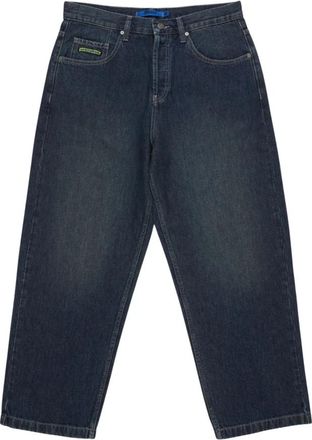 DC Worker Baggy Denim Double That - Heren - Loose Fit Jeans - Blauw - W32 - Denim - Jeans
