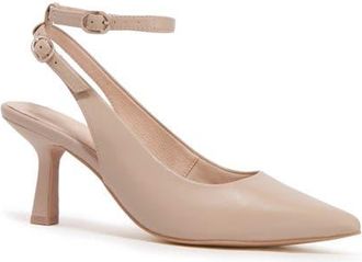 FRANKiE4 Gigi Slingback Pointed Toe Pump in Sand at Nordstrom, Size 9.5