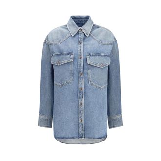 A Gold E Donna, Camicette, Blu, S, new