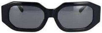 The Attico Vierkante zonnebril - unisex - Zonnebrillen - Zwart - ONE Size - Accessoires