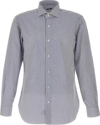 Barba Camicia in cotone - Bianco