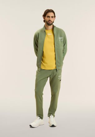 Freddy Felpa full-zip e cappuccio con dettagli tono su tono