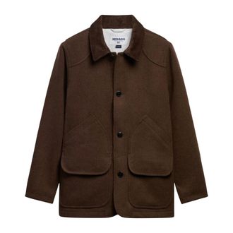 Sebago Tenny Wool Jacket - Heren - Jassen - Bruin - Maat: L Wol
