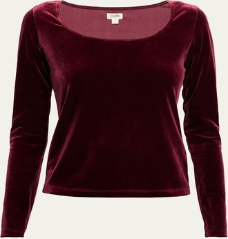 L'agence Jelena Long-Sleeve Top