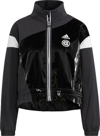 adidas (WMNS) adidas UST Woven Jacket Asia Sizing Black White HR8155