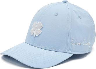 Black Clover Hollywood 37 Adjustable Womens Hat Baseball Caps Ice Blue Womens Hat/White Clover, Polyester
