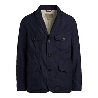 Manifattura Ceccarelli Blazers, male, Blue, Size: 3XL 6033 Bush Jacket
