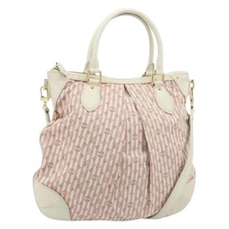 Louis Vuitton Pre-owned Handbags, female, Pink, Size: ONE SIZE Pre-owned Monogram Mini Lin Shoulder Bag