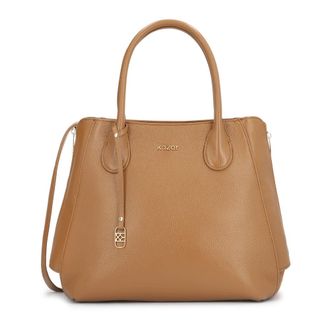 Kazar Marietta Handtas - Dames - Handtassen - Bruin - ONE Size - Leer - Tassen