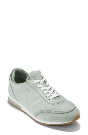 Cole Haan GrandPro Energy Weave Runner Shoe in Lily Pad Leather/Satin at Nordstrom, Size 10.5
