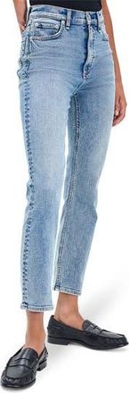 Rag & Bone Flexi Wren High Waist Ankle Slim Straight Leg Jeans in Nyasa at Nordstrom Rack, Size 32