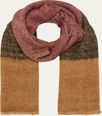 Denis Colomb Hokkaido Color-Block Shawl