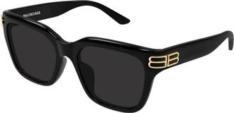 Balenciaga Bb 0433Sk 001 Zonnebrillen - Dames - Zonnebrillen - Zwart - 56 MM - Accessoires