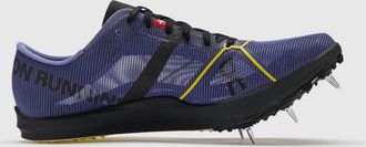 On Womens Cloudspike Xc Running Shoes In Juniper Black