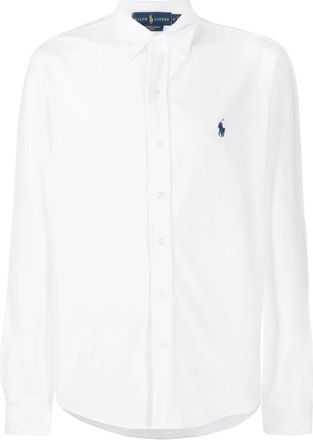 Polo Ralph Lauren Camisa de punto de manga larga - Shirts - Hombre - Blanco - XL