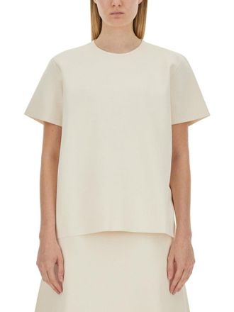 Jil Sander Boxy Fit T-Shirt With Relaxed Silhouette