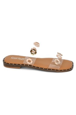 Corkys Footwear Womens Low Tide Sandal In Clear